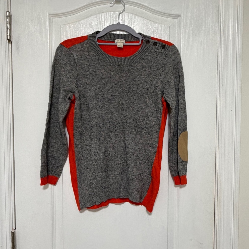 Two-toned JCrew Sweater